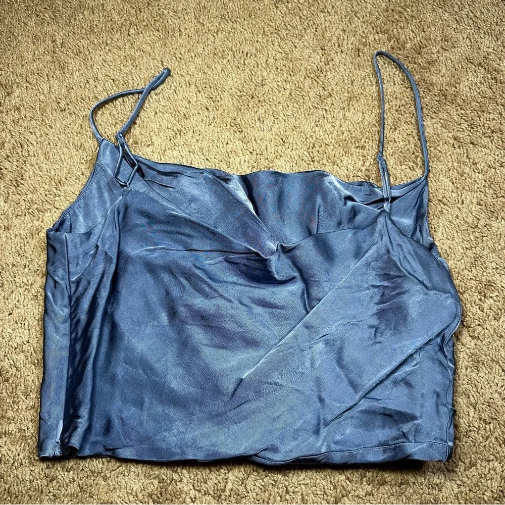 EUC Sheeny Crop Top - Picture 5 of 7